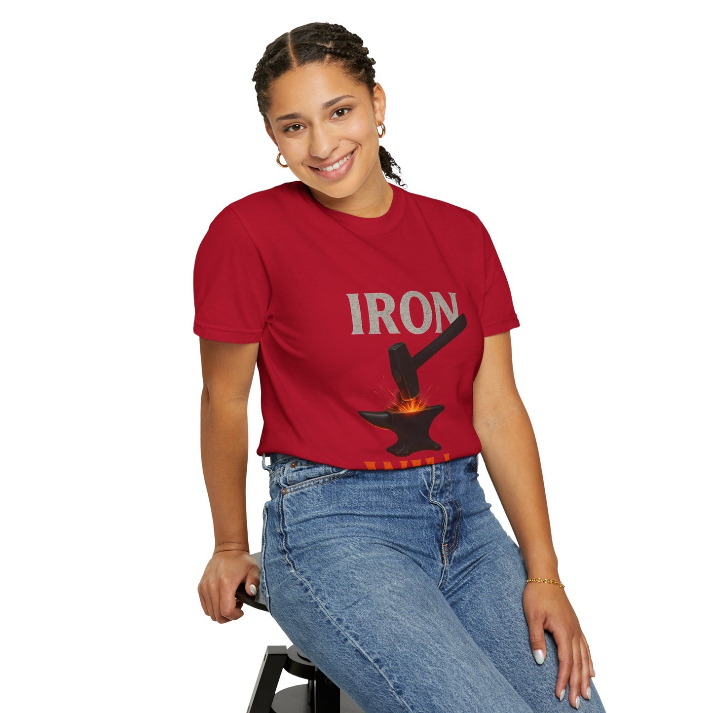Iron Will Unisex Garment-Dyed T-shirt | Motivational Tee