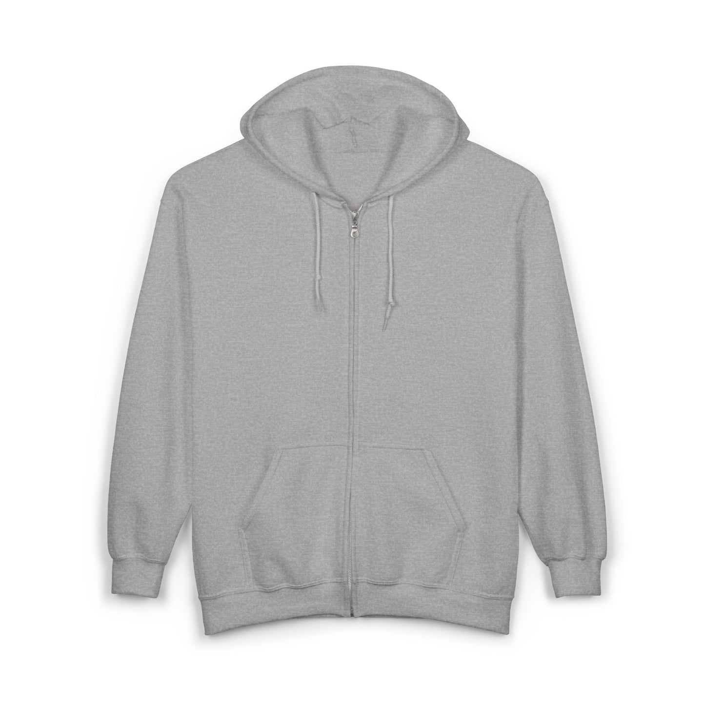 Unisex Stylish Full Zip Hoodie for Comfort and Versatility