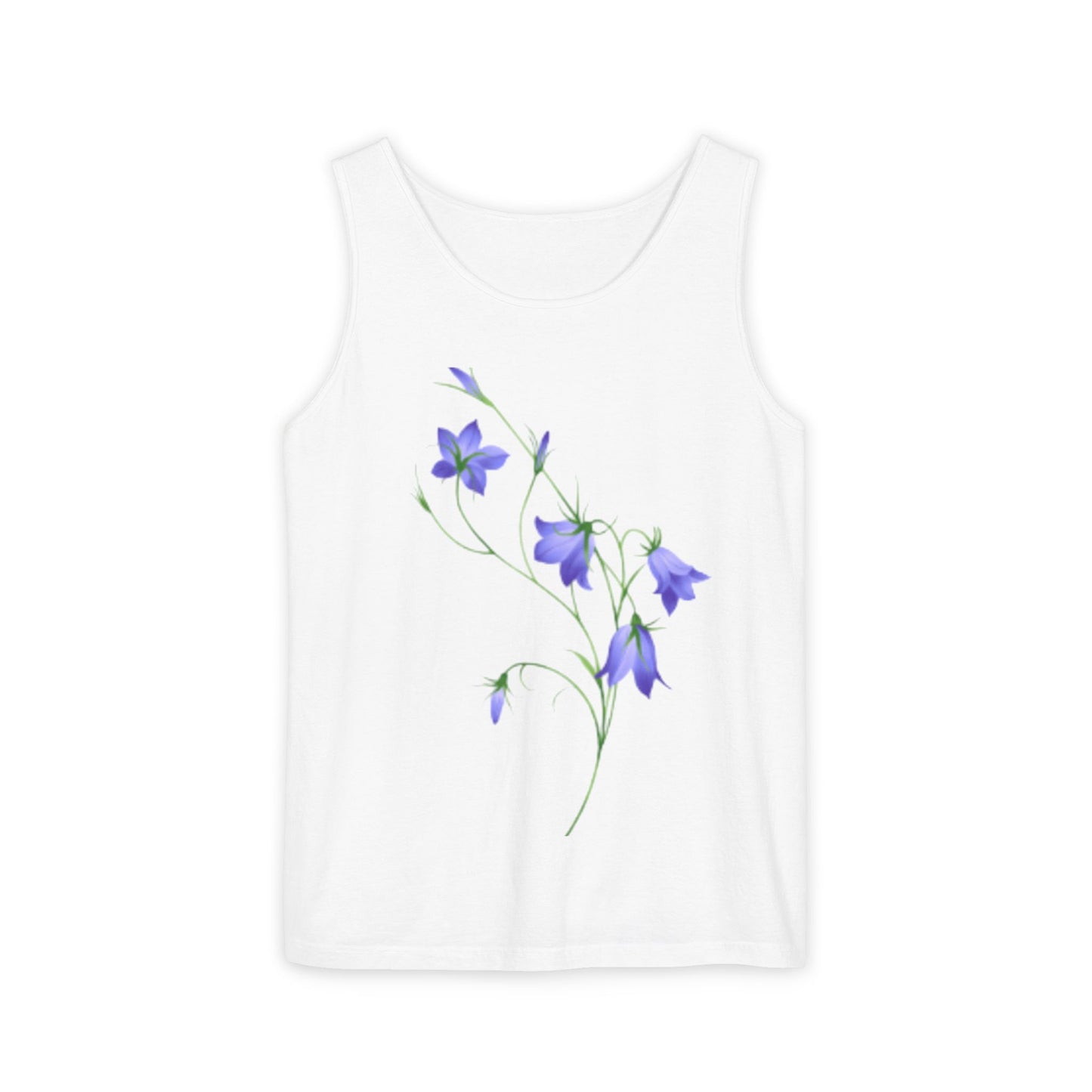Floral Kid's Jersey Tank Top - Cute Summer Wear, Playtime Outfit, Birthday Gift, Garden Party Top, Flower Design
