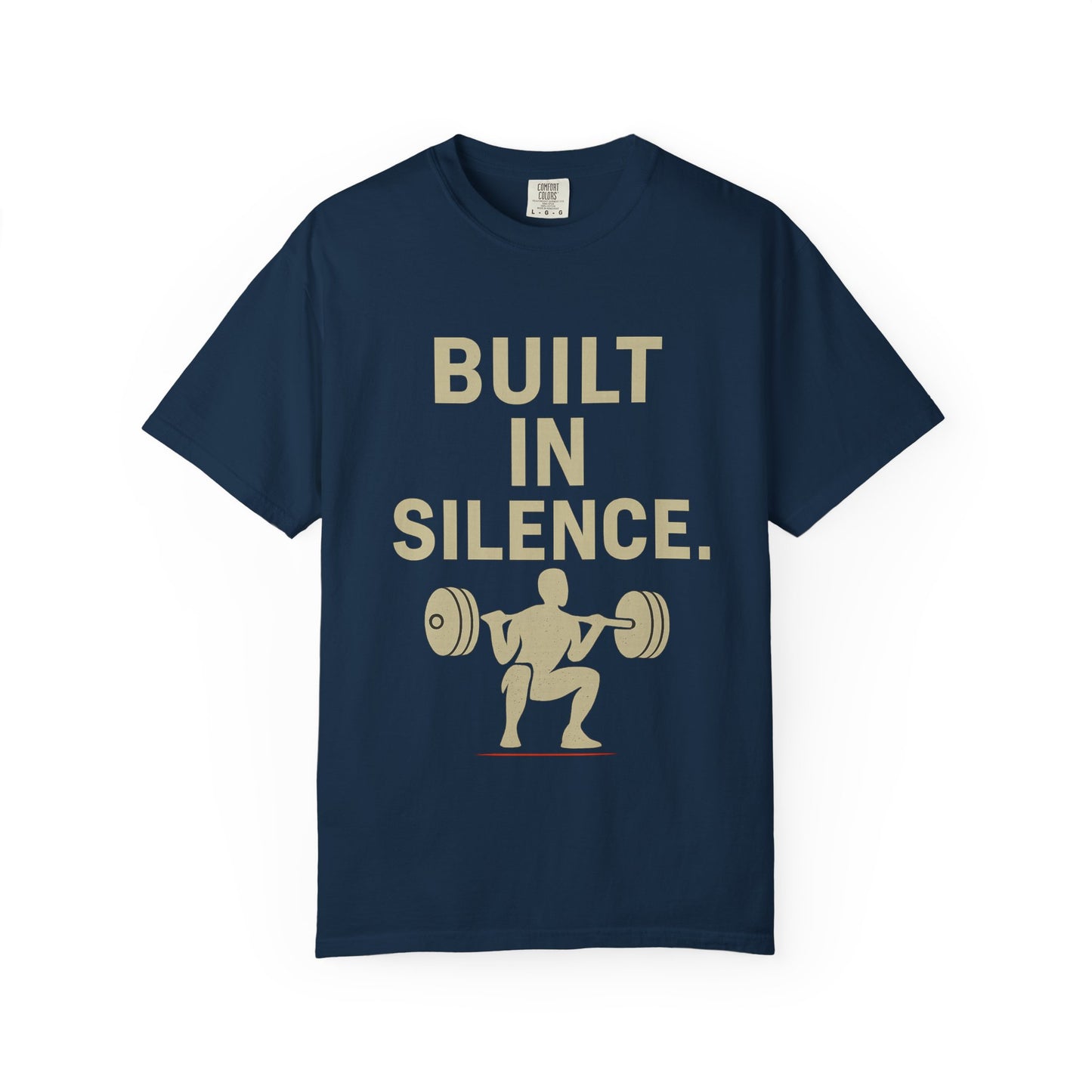 Built in Silence Unisex T-Shirt | Motivational Gym Tee