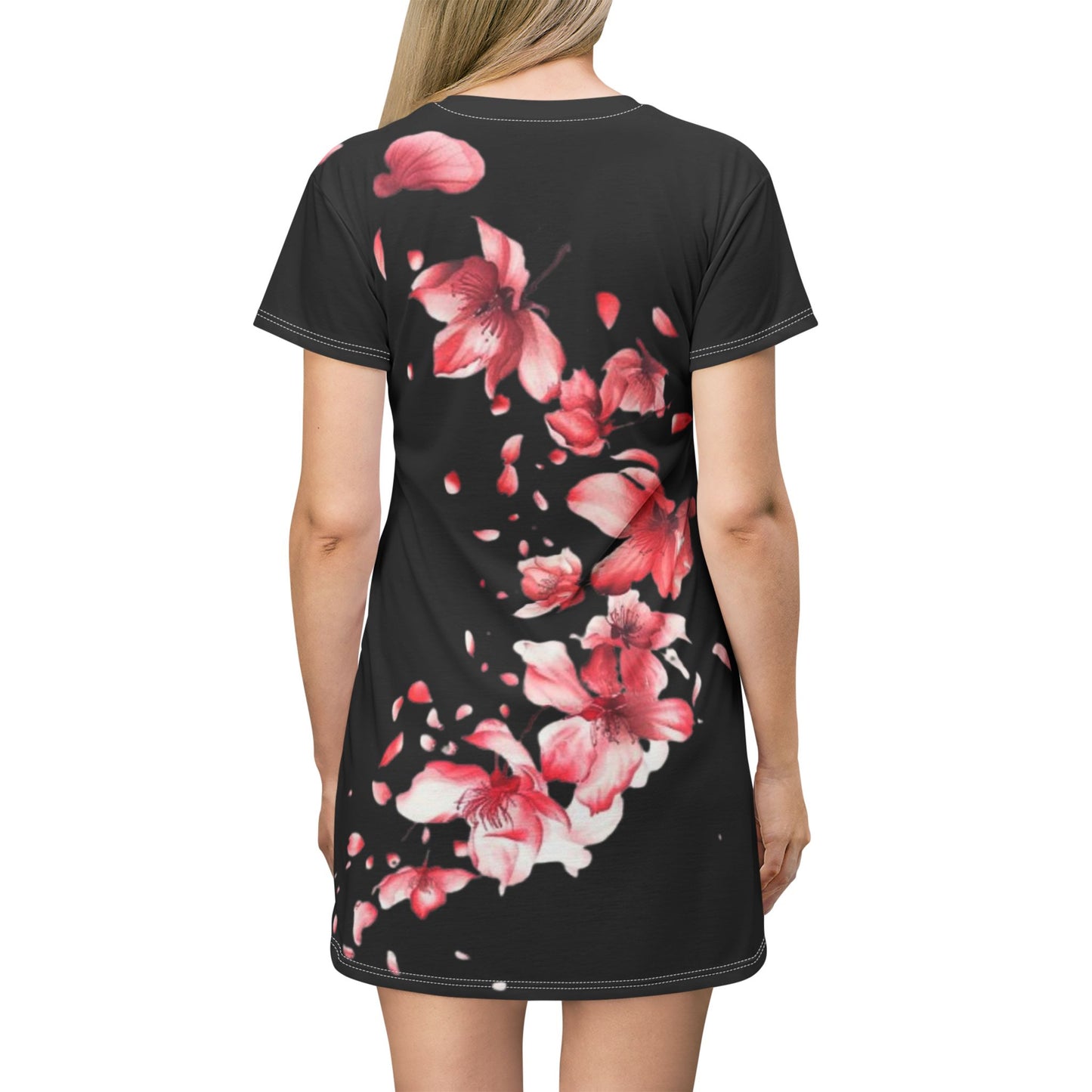 Floral Blossom T-Shirt Dress