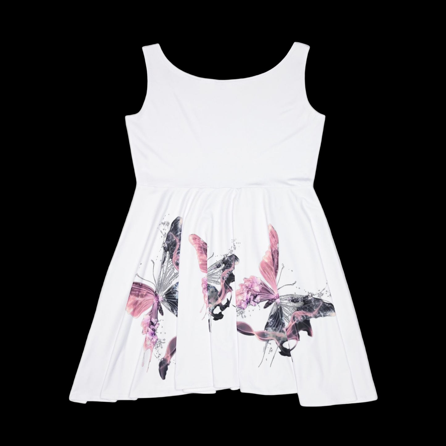 Butterfly Floral Women's Skater Dress