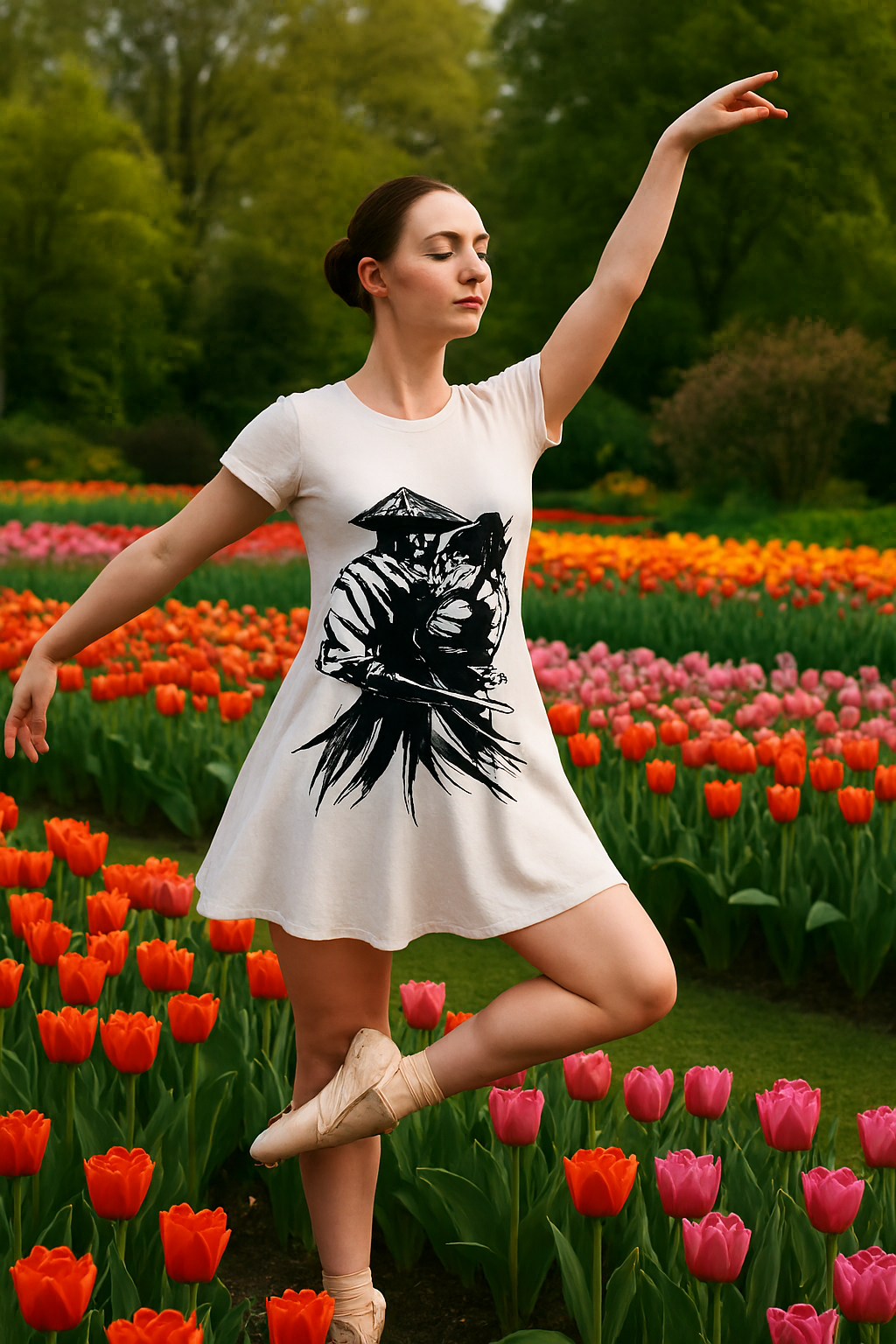 AOP A line Dress