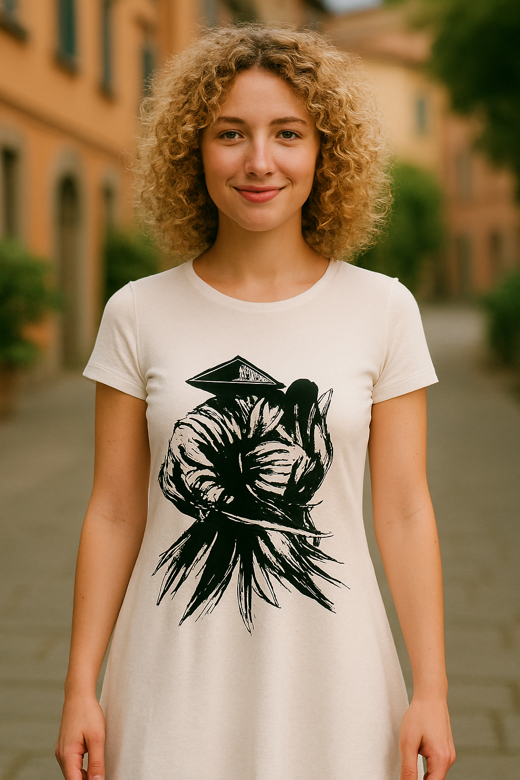 AOP A line Dress